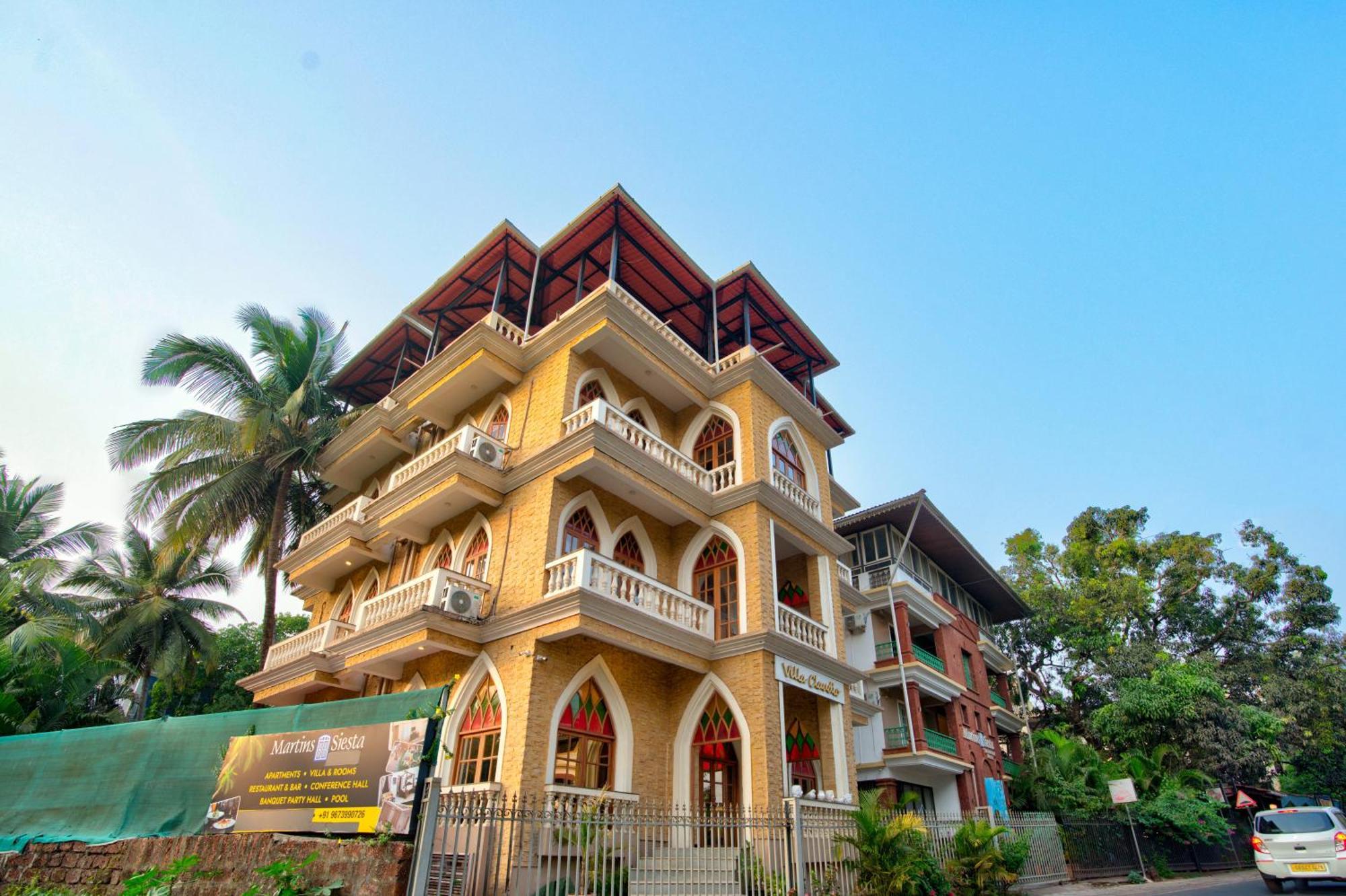Resort Martins Siesta , A Portuguese Heritage Resort In Calangute Арпора Экстерьер фото